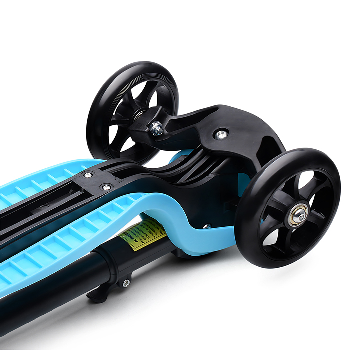 Самокат трёхколёсный R0205 ROCKET колёса PU, цвет бирюзовый