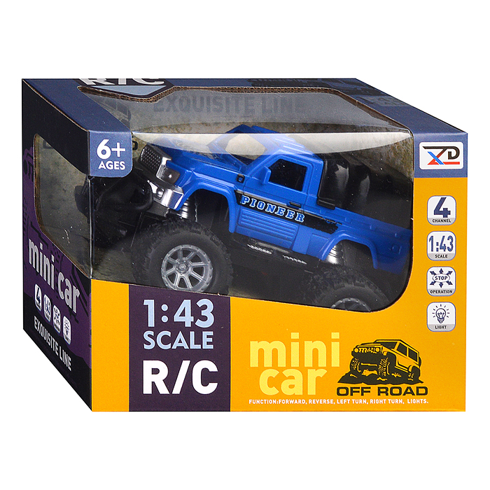 Фото к товару Машина 687-10 "Джип" р/у, 27 MHz, в коробке Машина 687-10 "Джип" р/у, 27 MHz, в коробке