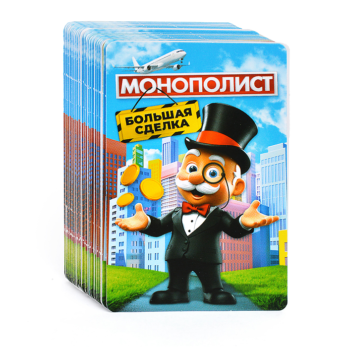 Фото к товару Экономическая игра "Монополист Большая сделка" Экономическая игра "Монополист Большая сделка"