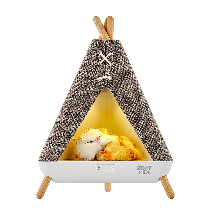 Ночник "Вигвам с котёнком"