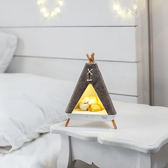 Ночник "Вигвам с котёнком"