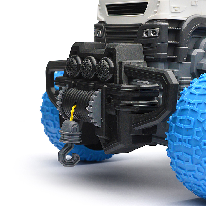 Машина JS106AS "Эвакуатор" 1:16 (свет, звук) в коробке (цвет зеленый)