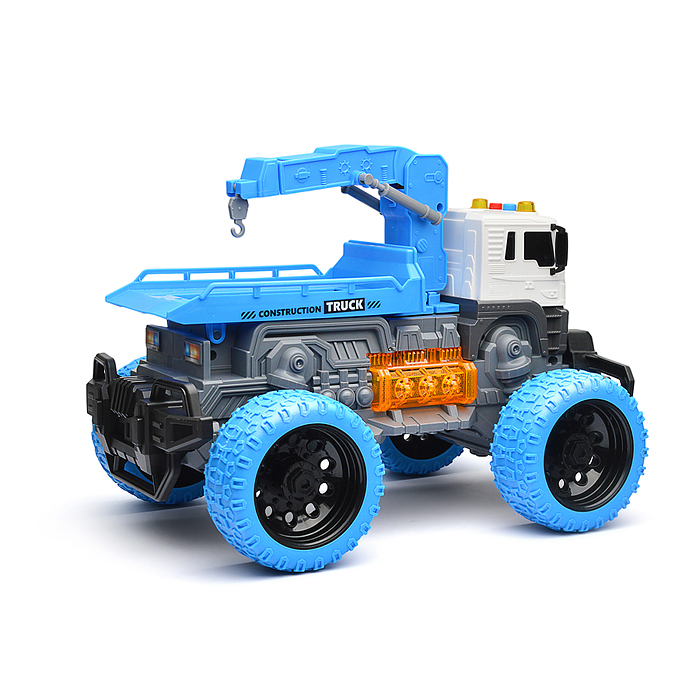 Машина JS106AS "Эвакуатор" 1:16 (свет, звук) в коробке (цвет зеленый)