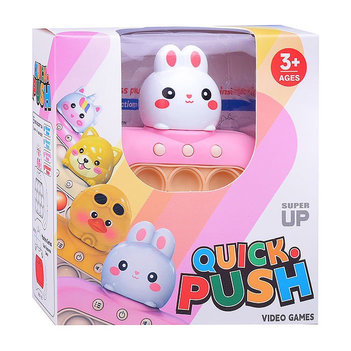 Игрушка-антистресс DD1808-777T "Зайка" в коробке