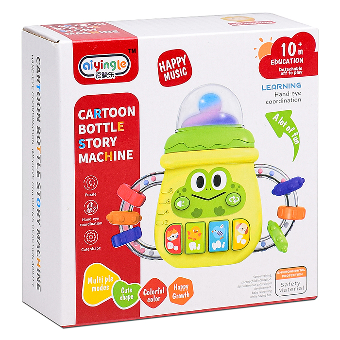Игрушка развивающая 368-71 "Веселая бутылочка" в коробке