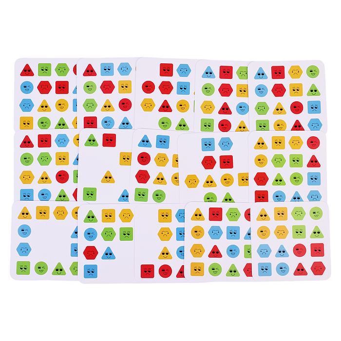 Игра развивающая D1950 "Фигурки со смайликами"