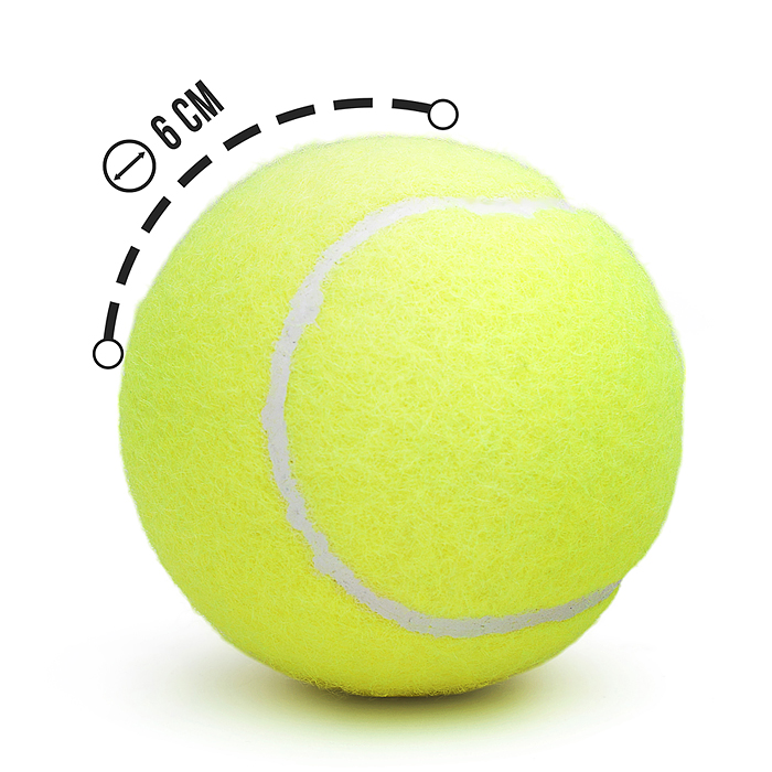 Набор мячей для большого тенниса 00-5732 (3 шт.)