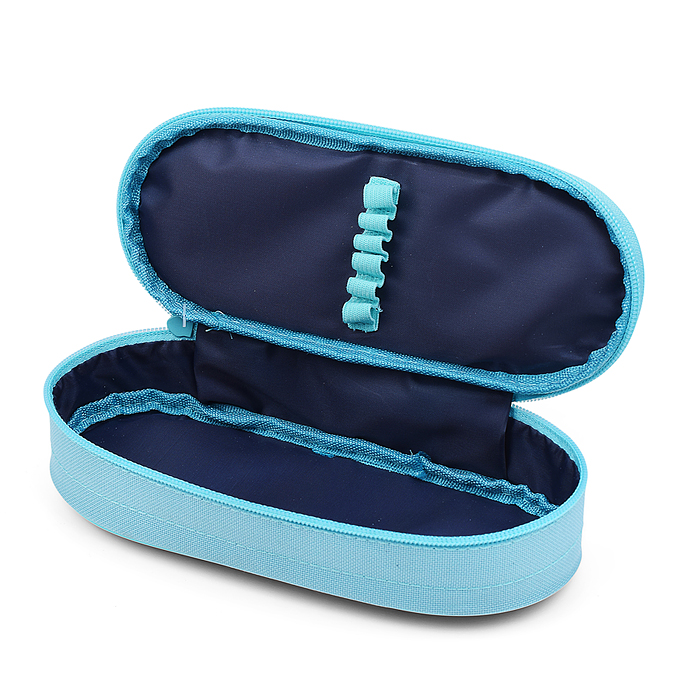 Пенал-косметичка объемный, жесткий, печать на ткани 210/85/50 "Крошки зайки" 2025 