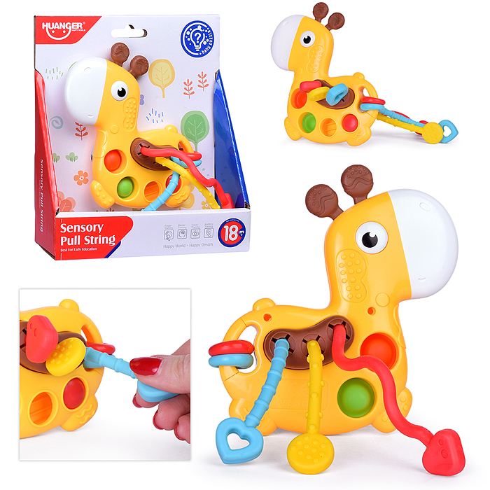 Развивающая игрушка HE0196 "Умный жираф" в коробке