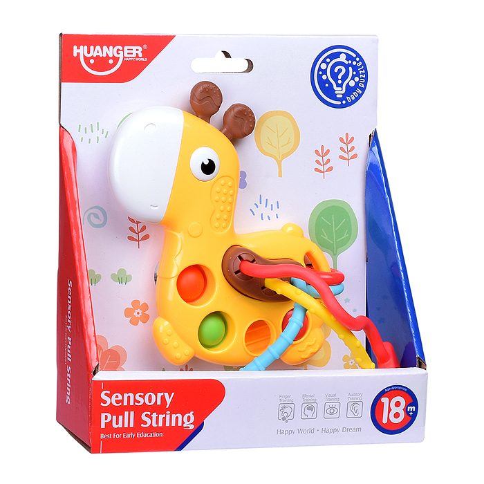 Развивающая игрушка HE0196 "Умный жираф" в коробке