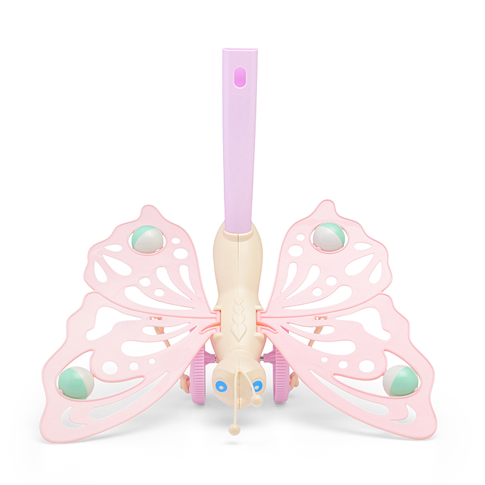 Каталка "Бабочка" (розовая)