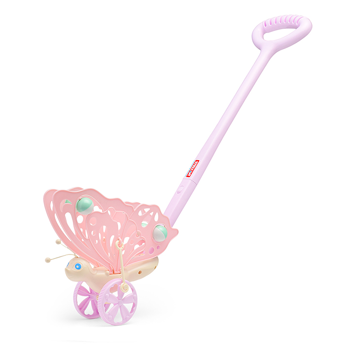 Каталка "Бабочка" (розовая)