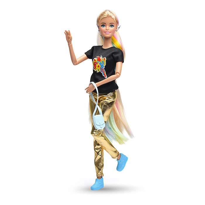 Кукла София, 29 см, (руки и ноги сгибаются, в комплекте 2 платья и аксесс.) в коробке