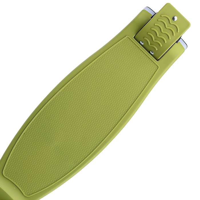 Самокат трёхколёсный R0198 ROCKET колёса световые PU, цвет зелёный