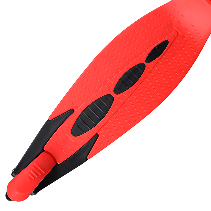 Самокат трёхколёсный R0205 ROCKET колёса PU, цвет красный