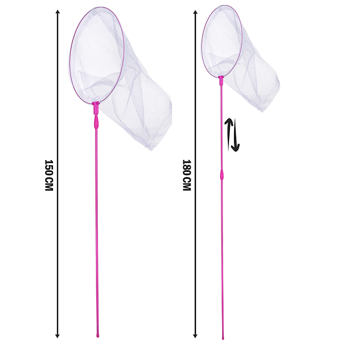 Сачок для ловли бабочек 00-5801 (150/30 см.) (в ассортименте)