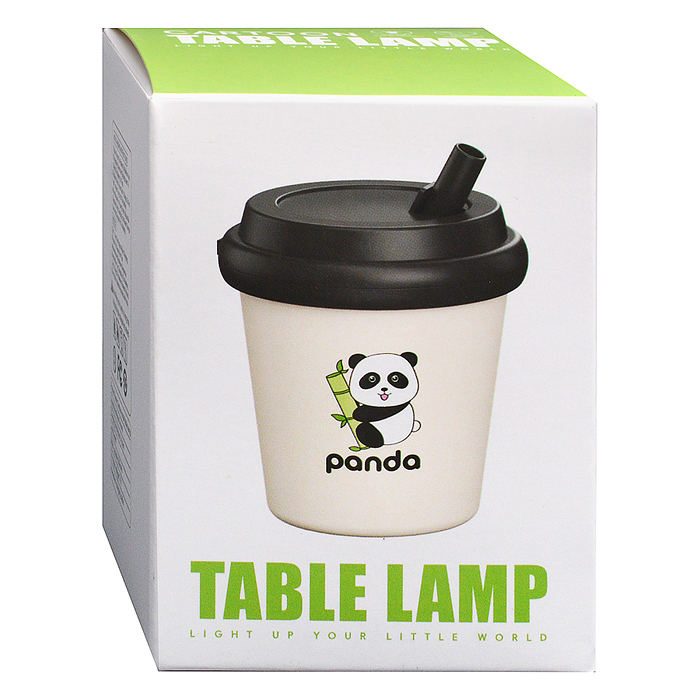 Фонарик-светильник игрушечный 358G "Стакан. Панда" в коробке
