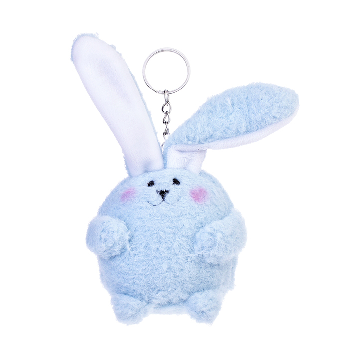 Мягкая игрушка-брелок М1034 "Зайчик" 13см.