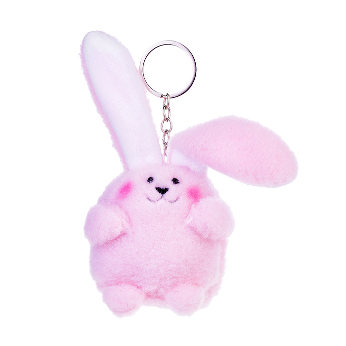Мягкая игрушка-брелок М1034 "Зайчик" 13см.