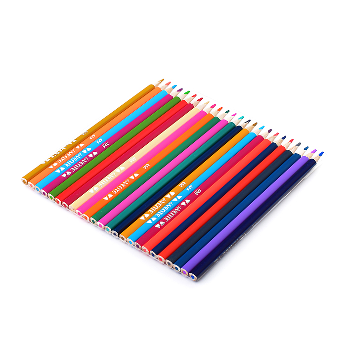 Карандаши цветные "Trio Mega Soft" 72 цвета, 4М, диаметр грифеля 3 мм, трехгранные, в карто