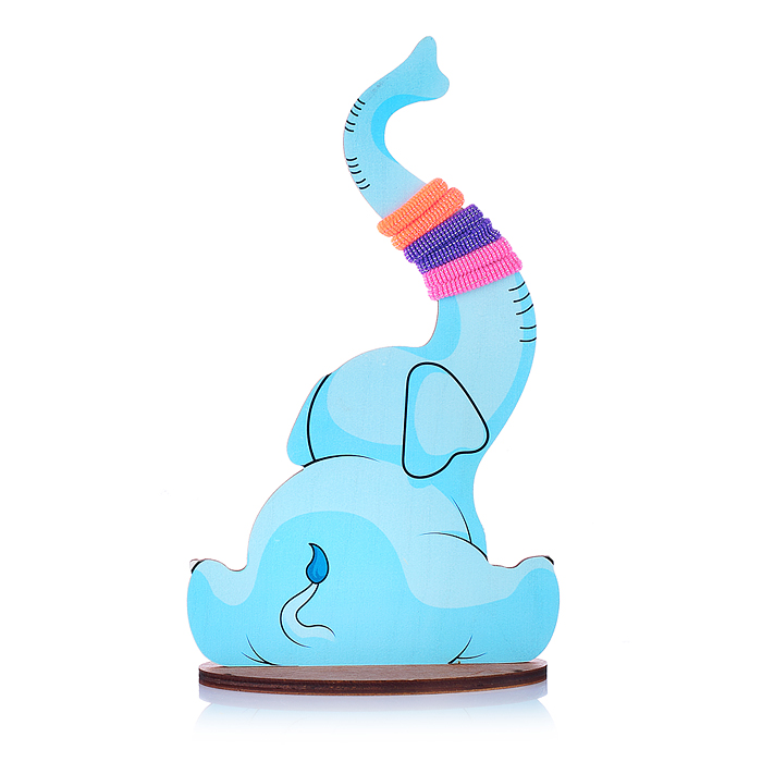 Фото к товару Подставка для резиночек "Слоник" Подставка для резиночек "Слоник"