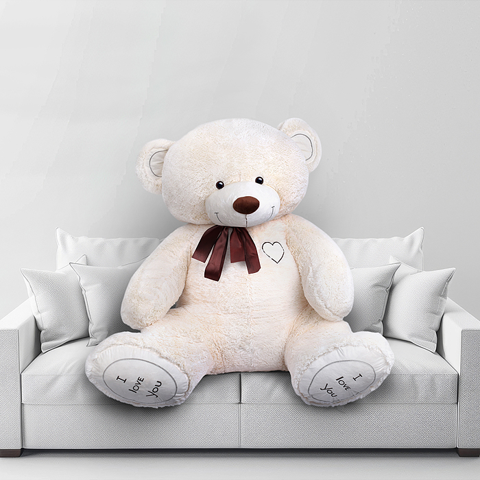 Фото к товару Медведь Феликс В230, молочный Медведь Феликс В230, молочный