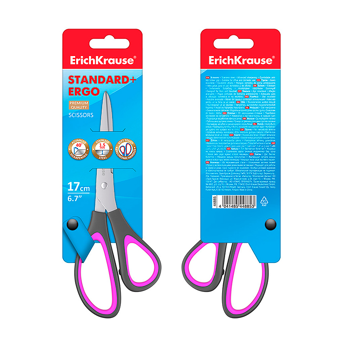Ножницы 17 см Standard+ Ergo, 