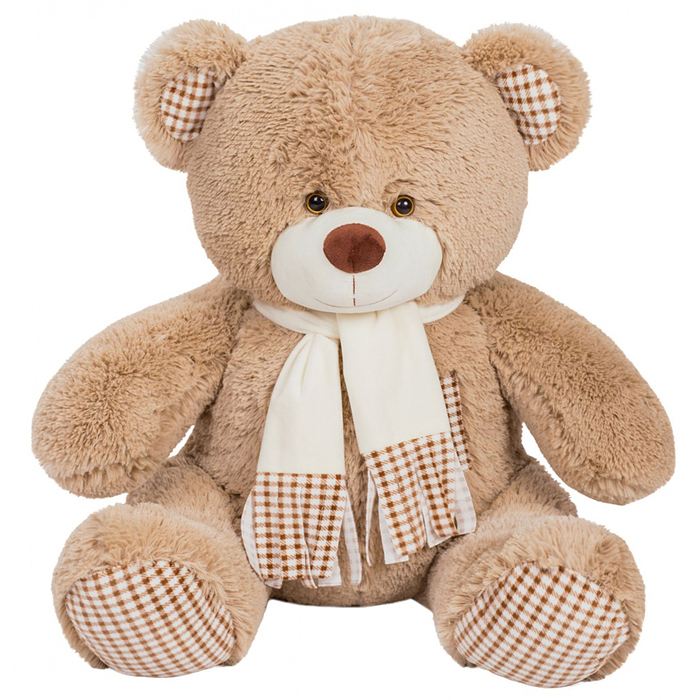 Медведь Тоффи В110, кофейный 
