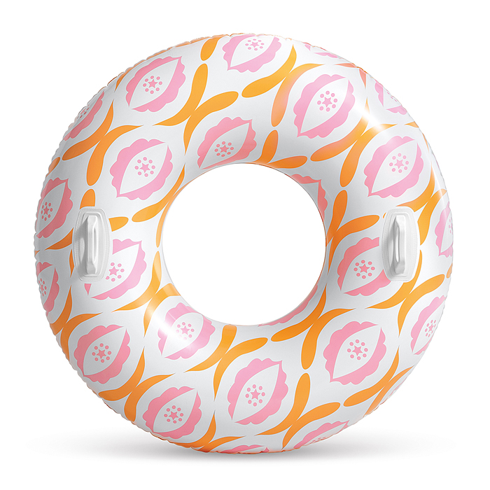 Круг для плавания d=114 см, от 9 лет, цвета МИКС, 56269NP INTEX