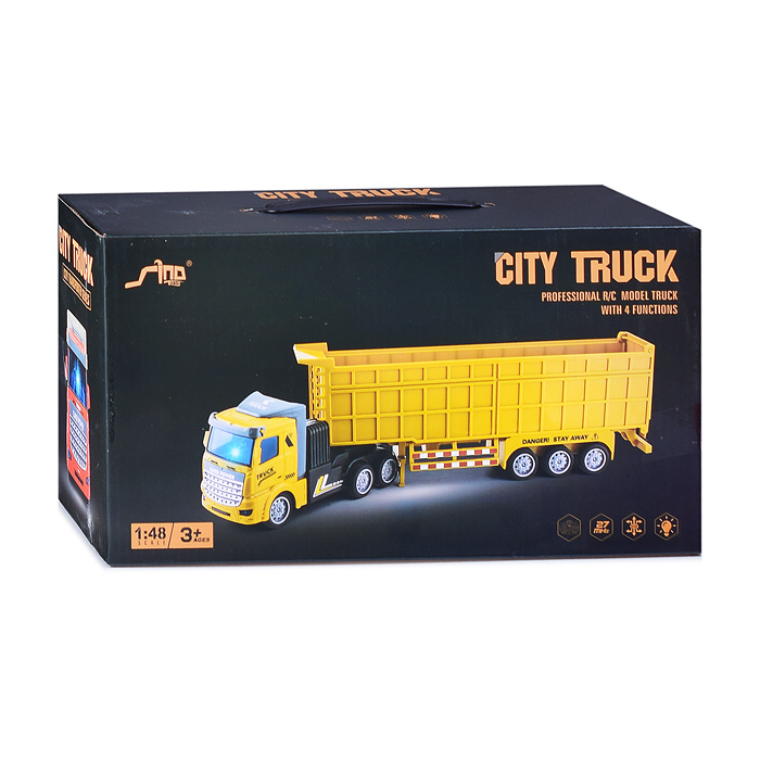 Автовоз QH200-16D р/у, 27MHz, в коробке