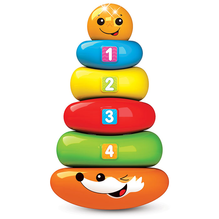 Музыкальная Пирамидка-неваляшка "Колобок" (Люленьки)