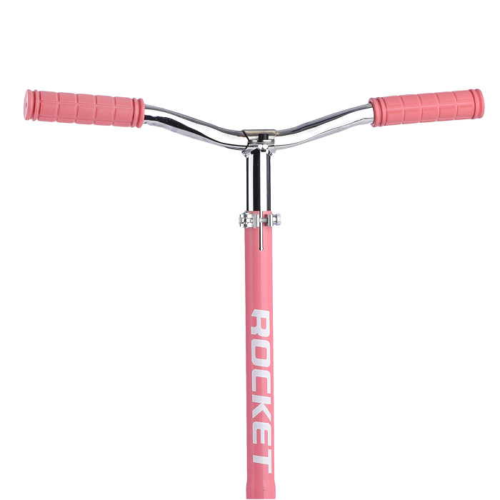 Фото к товару Самокат 2-х колесный ROCKET,колеса PU/ 145 мм,ABEC 7, розовый Самокат 2-х колесный ROCKET,колеса PU/ 145 мм,ABEC 7, розовый