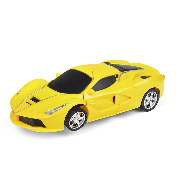 Трансботы, 1:18 на р/у 27МГц, трансформирующийся в легковую машину 20 см