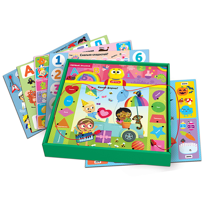 Фото к товару Первые знания (Обучающая электровикторина) Первые знания (Обучающая электровикторина)