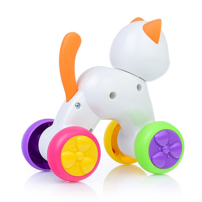 Игрушка-покатушка "Веселый котик"