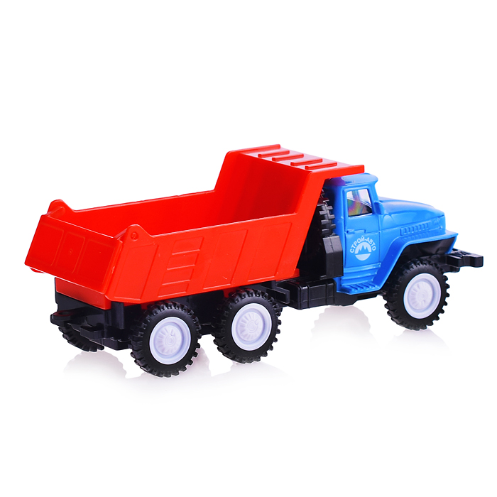 Грузовик металлический, инерционный, Самосвал, подвижные элементы