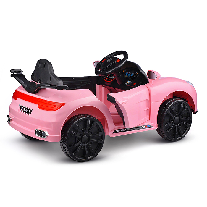 Электромобиль U023434Y "Кабриолет" на аккумуляторе, с р/у управлением, в коробке (розовый)