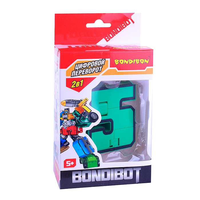 Трансформер 2в1 "Цифра"5"
