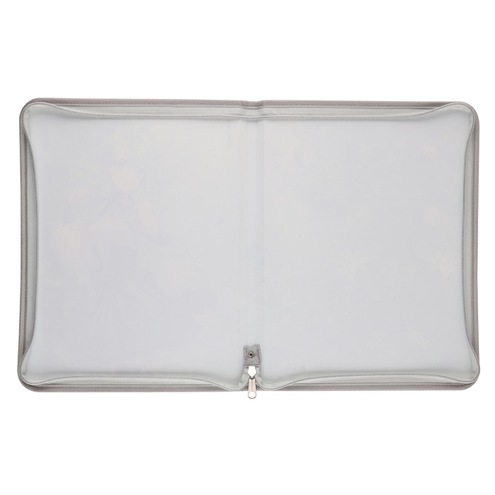 Папка   на молнии пластиковая Manga (Pistachio), A4+ 