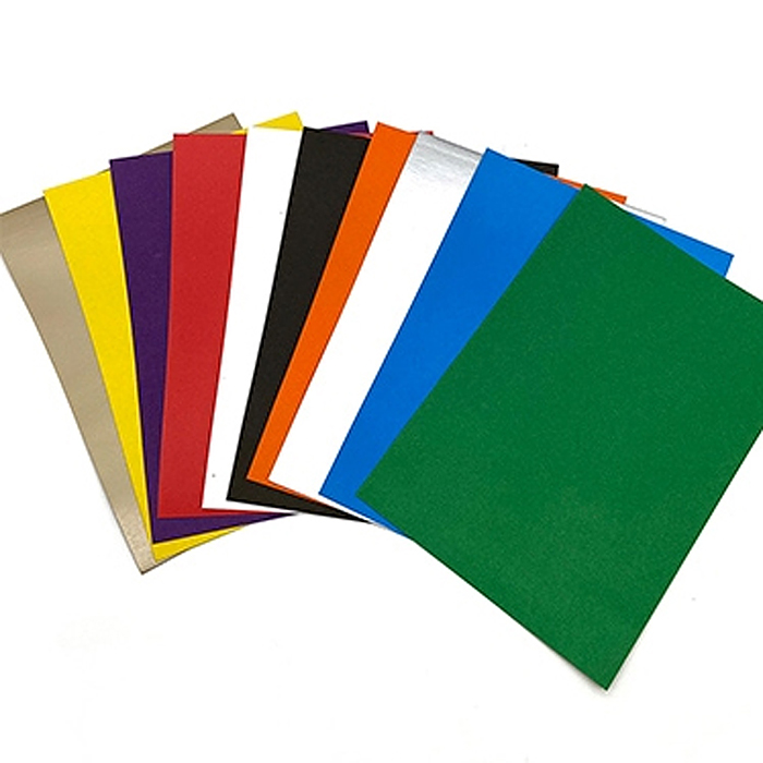 Картон цветной А4 10л. 10цв. волшебный папка "Лесные друзья"