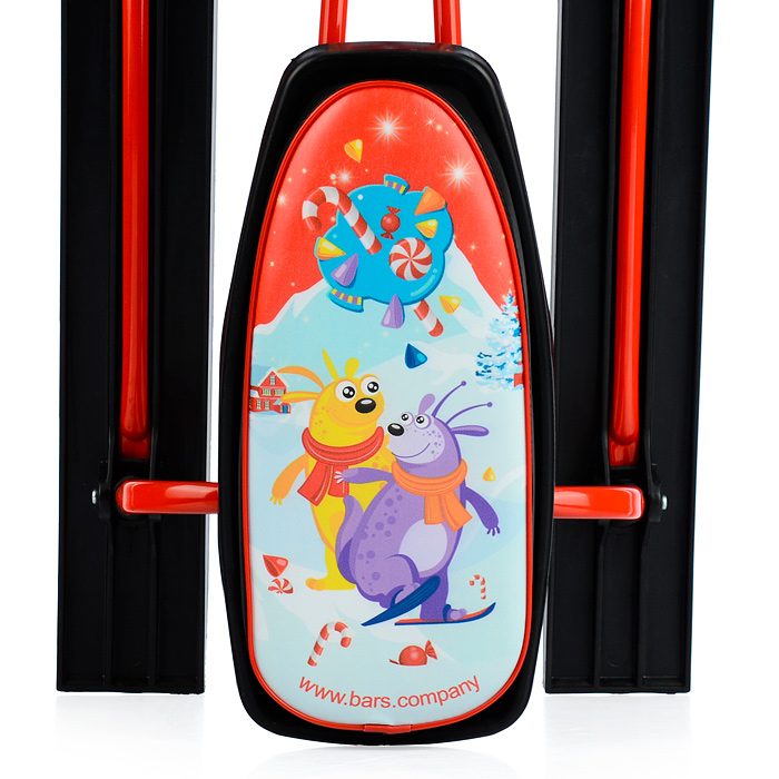 Игрушка Снегокат детский 108 "Шустрик" разборный с рисунком (Зимний сон)