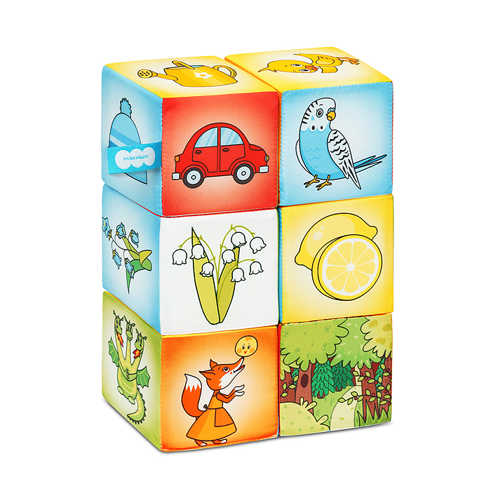 Игрушка кубики "Азбука цвета" Игрушка кубики "Азбука цвета"