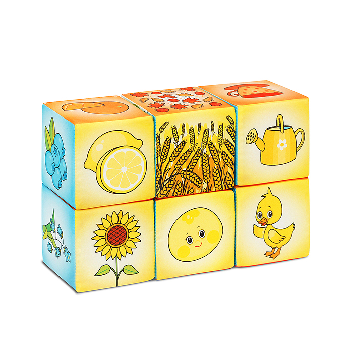 Игрушка кубики "Азбука цвета"