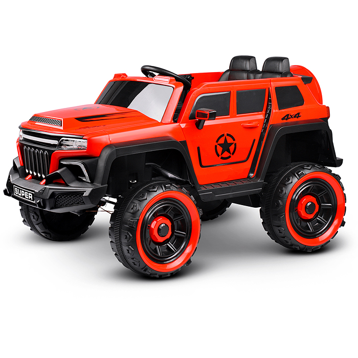 Электромобиль U023430Y "Бархан" 12V7A с полным приводом, красный