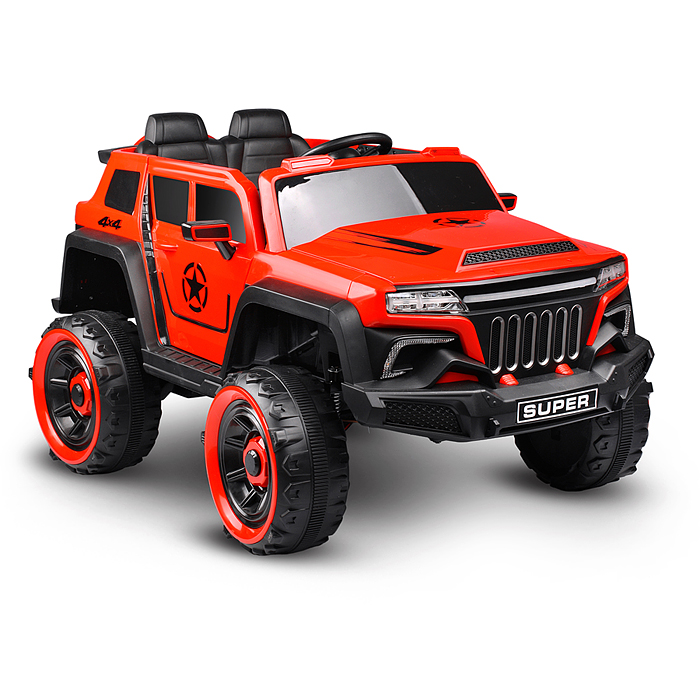 Электромобиль U023430Y "Бархан" 12V7A с полным приводом, красный