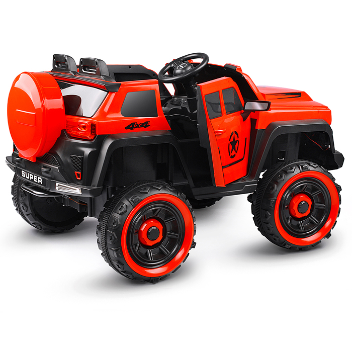 Электромобиль U023430Y "Бархан" 12V7A с полным приводом, красный