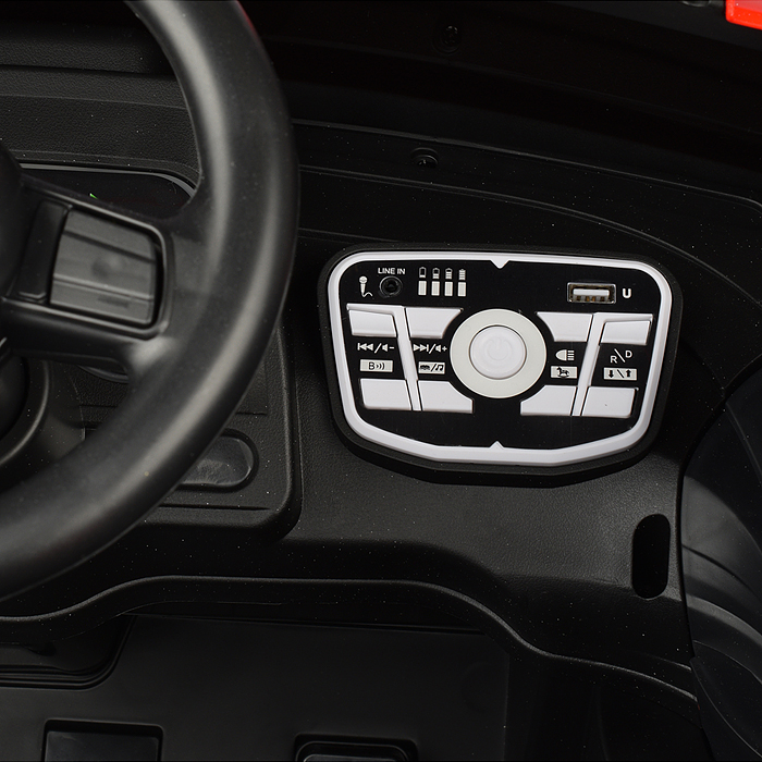 Электромобиль U023430Y "Бархан" 12V7A с полным приводом, красный