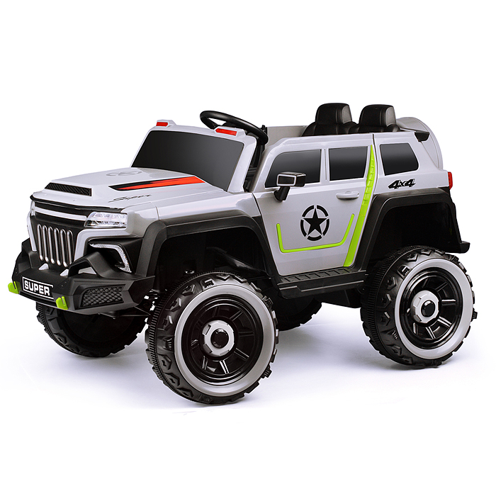 Фото к товару Электромобиль U023430Y "Бархан" 12V7A с полным приводом серый Электромобиль U023430Y "Бархан" 12V7A с полным приводом серый