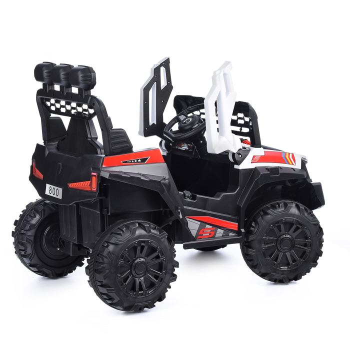 Электромобиль U023400Y "Загородный движ" на аккумуляторе, с р/у управлением, в коробке (белый)