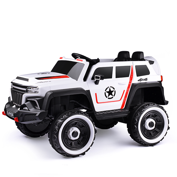 Электромобиль U023430Y "Бархан" 12V7A с полным приводом, белый